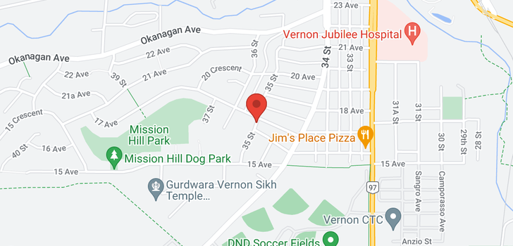 map of 4300 35 Avenue